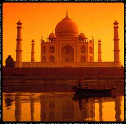 Taj in the evening